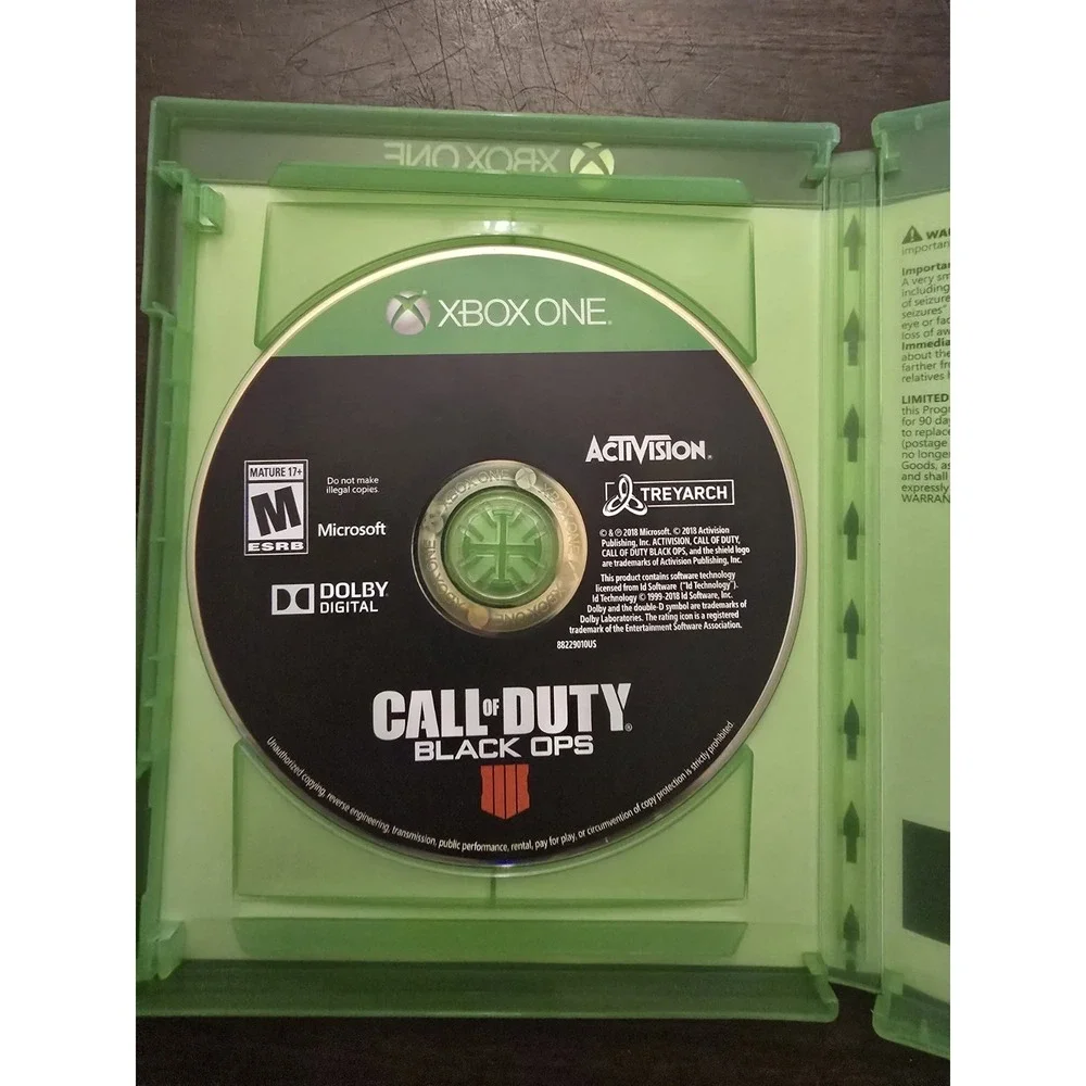 Call of Duty: Black Ops IIII (Microsoft Xbox One,‎ 2018, Activision) Tested